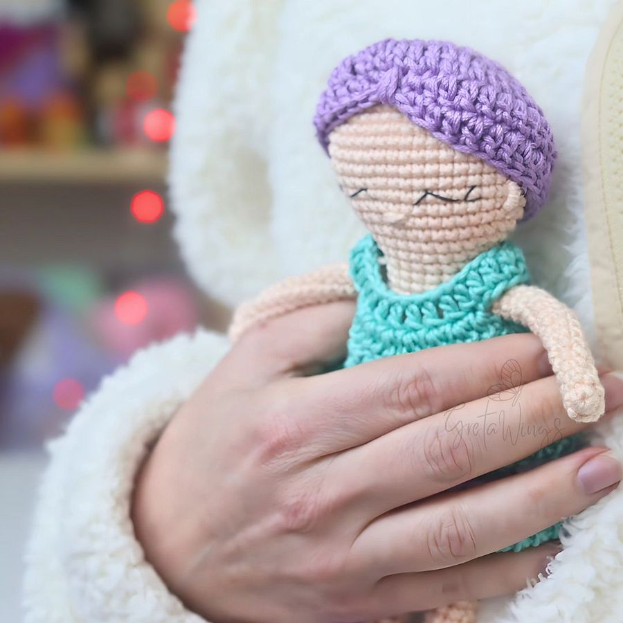 Cuqui Sofía Amigurumi Crochet Pattern (Digital Download) product image (3)