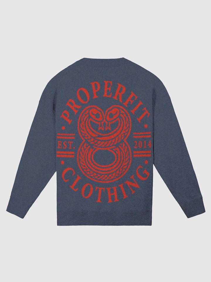 Infinity Snake Knitted Crewneck Sweater product image (1)