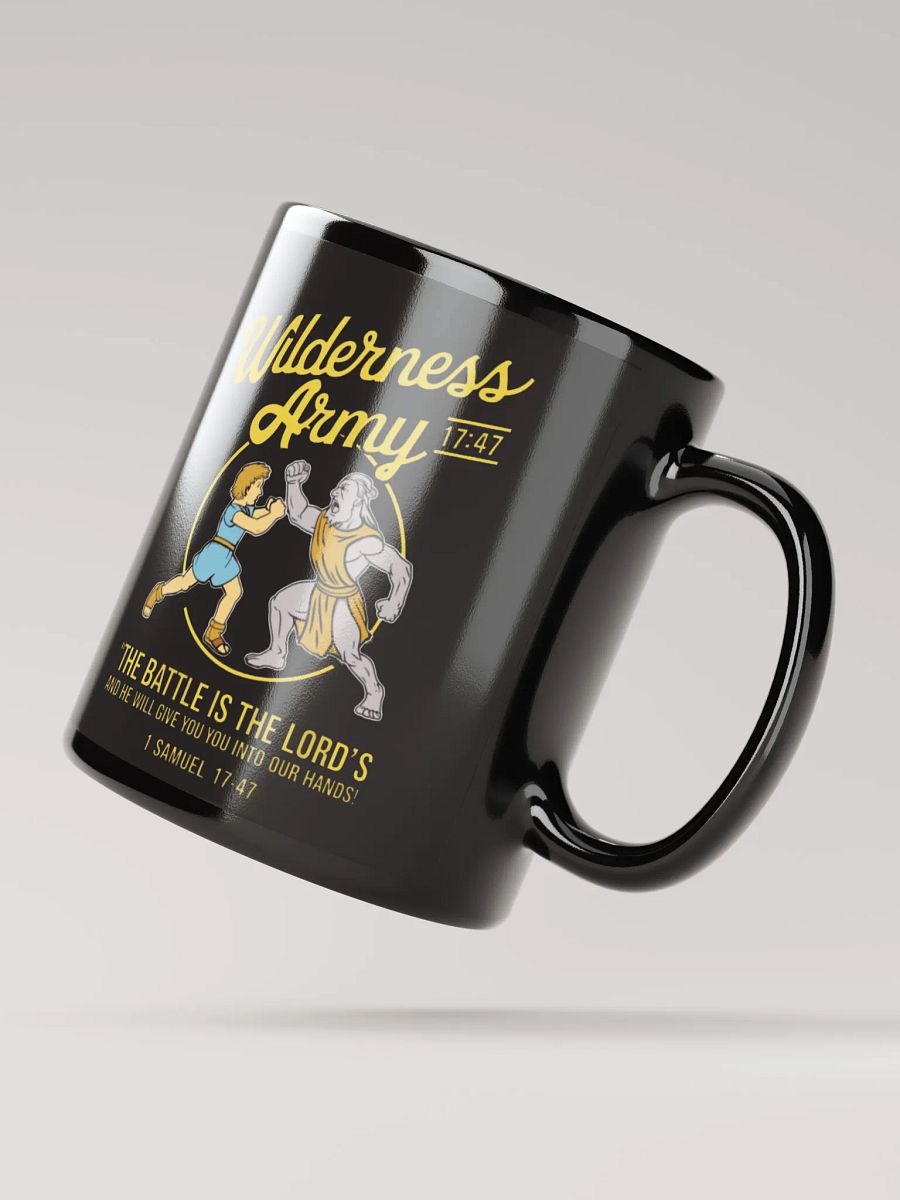 Black Wilderness Army Divine Battle Glossy Mug product image (4)