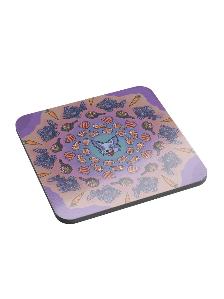Palia Tau Snacks - Glossed Cork Coaster product image (1)