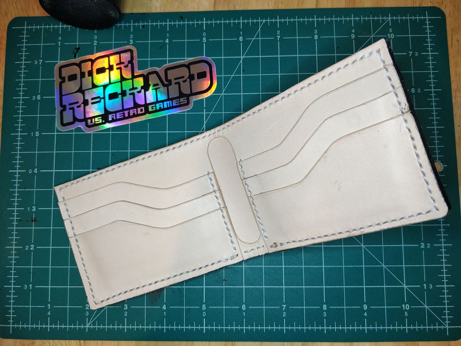 Navy Blue Billfold Wallet V4.0 0B product image (5)