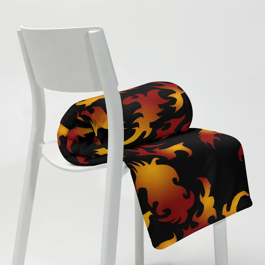 Abstract Flames Pattern Throw Blanket product image (20)