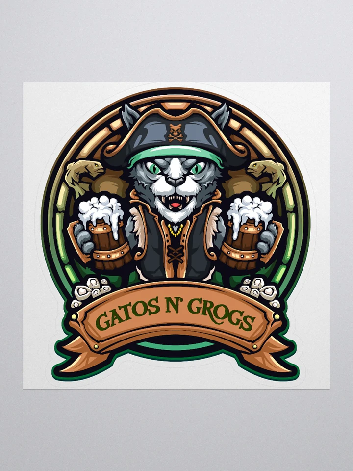 Gatos N Grogs Guild Decal product image (1)