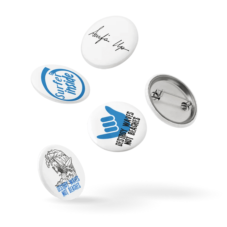 Surfer Pin Button Set product image (14)
