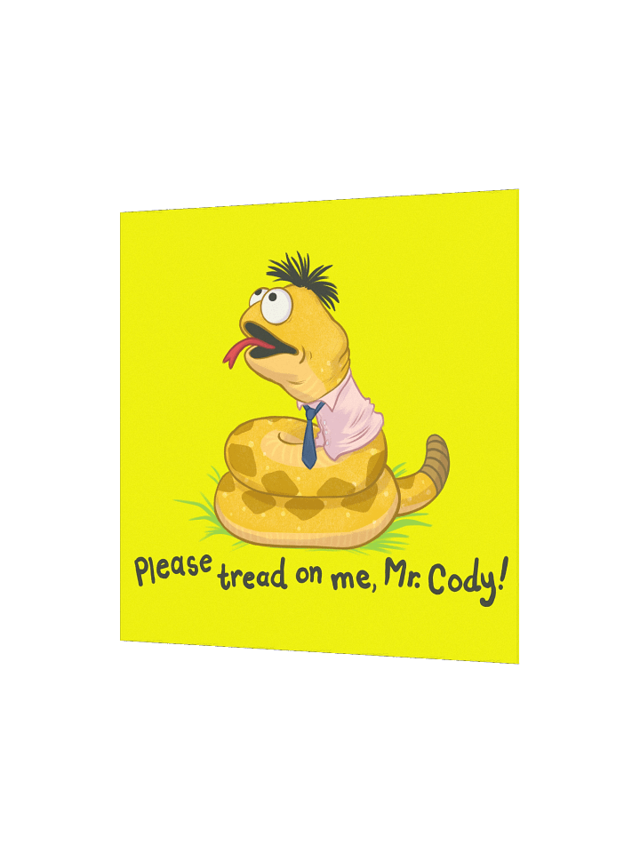 Warmbo "Please Tread On Me" Poster product image (5)