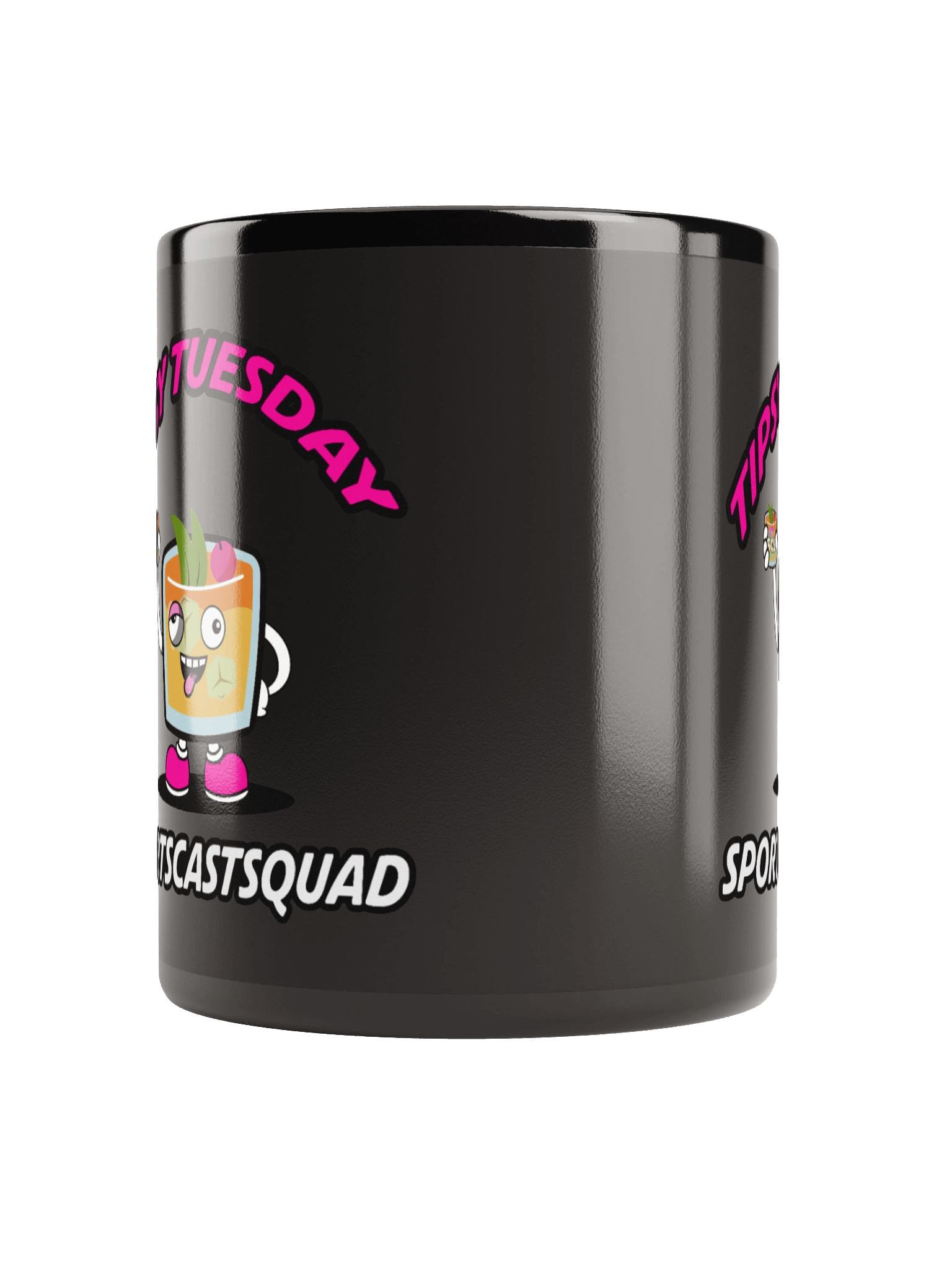 TIPSY TUESDAY "COCKY" BLACK MUG product image (5)