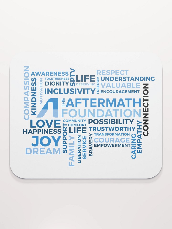 The Aftermath Foundation mouse pad product image (2)