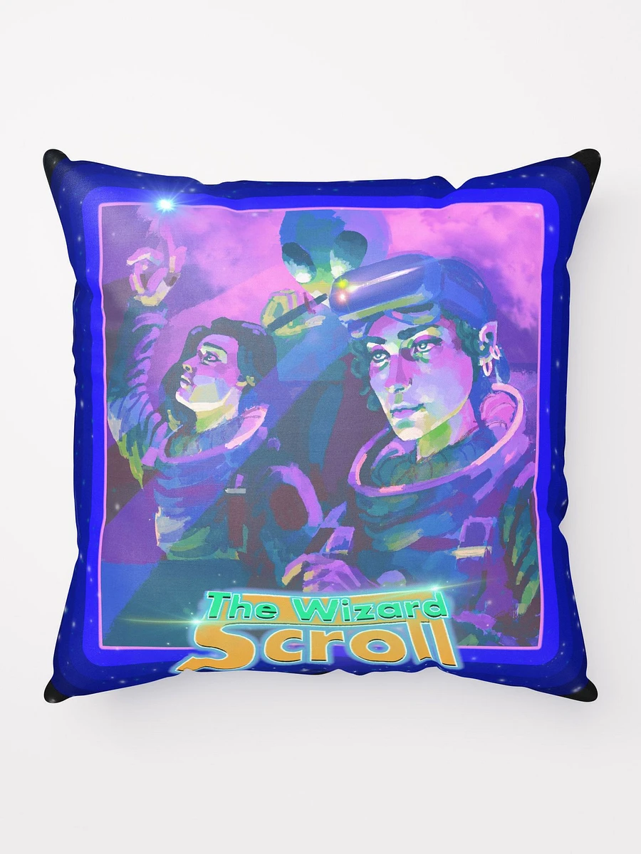 Wizard Scroll IN SPACE Throw Pillow product image (9)