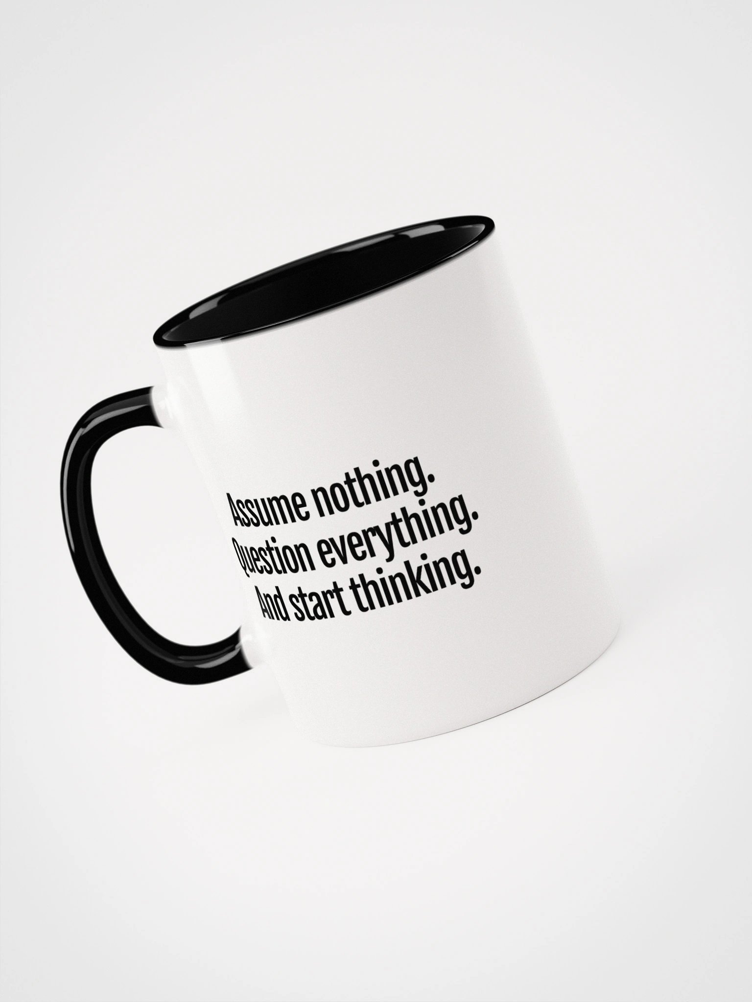 The Thinking Atheist logo mug (white) product image (5)