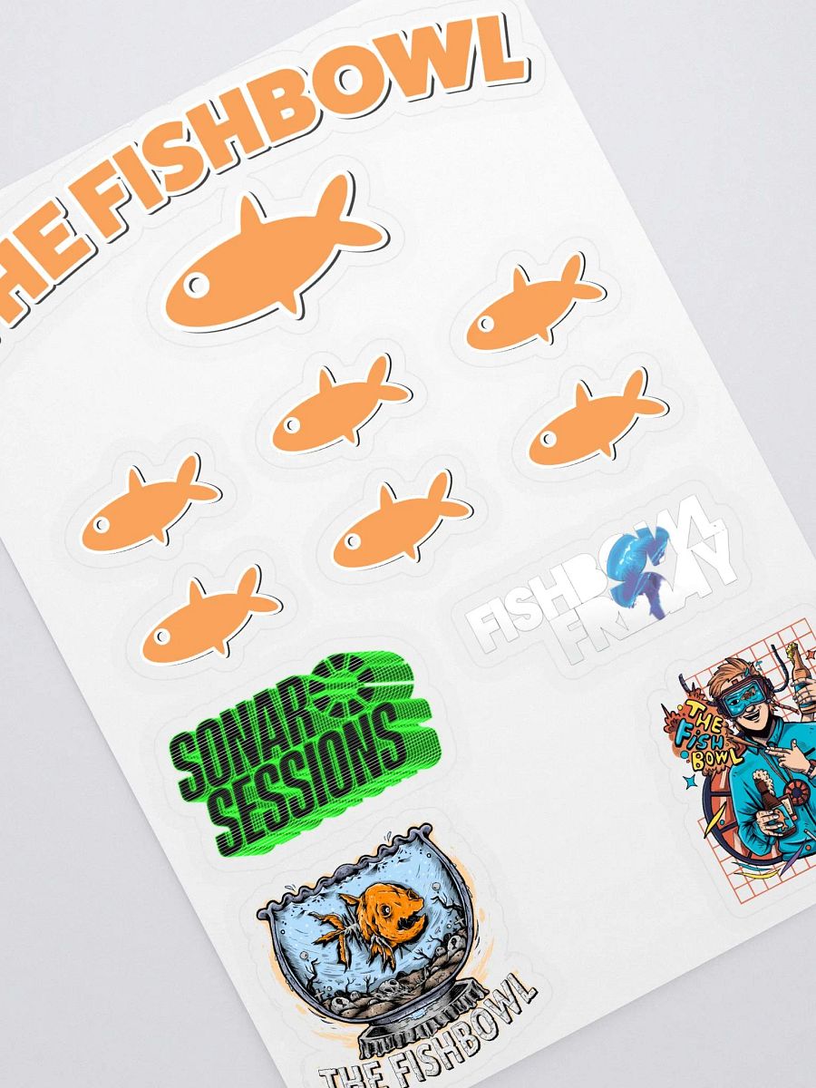 Fishbowl Logo's Sticker Pack! product image (2)