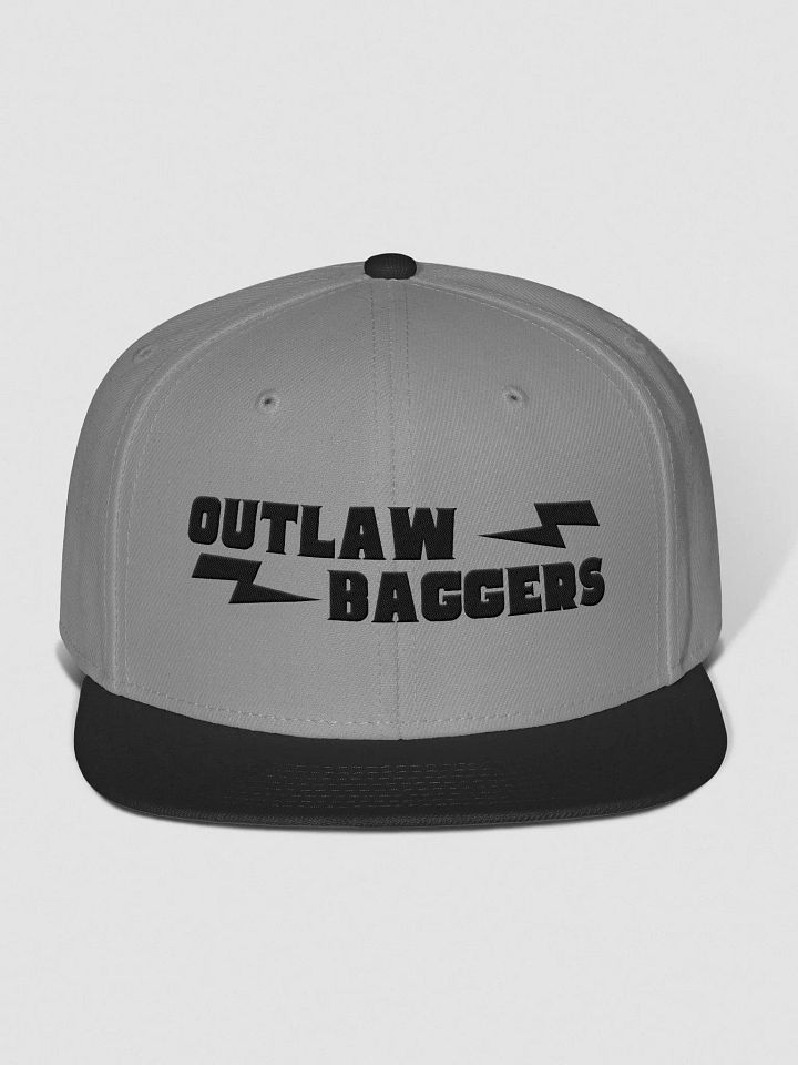 Outlaw Baggers Snapback Flat bill Hat product image (1)