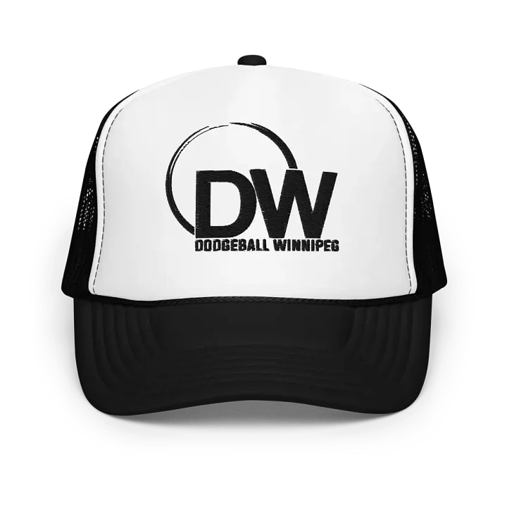 Dodgeball Winnipeg Foam Trucker Hat (Dark) product image (4)