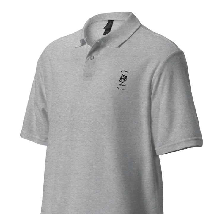 Wild Wolf Premium Polo Gray/White product image (3)