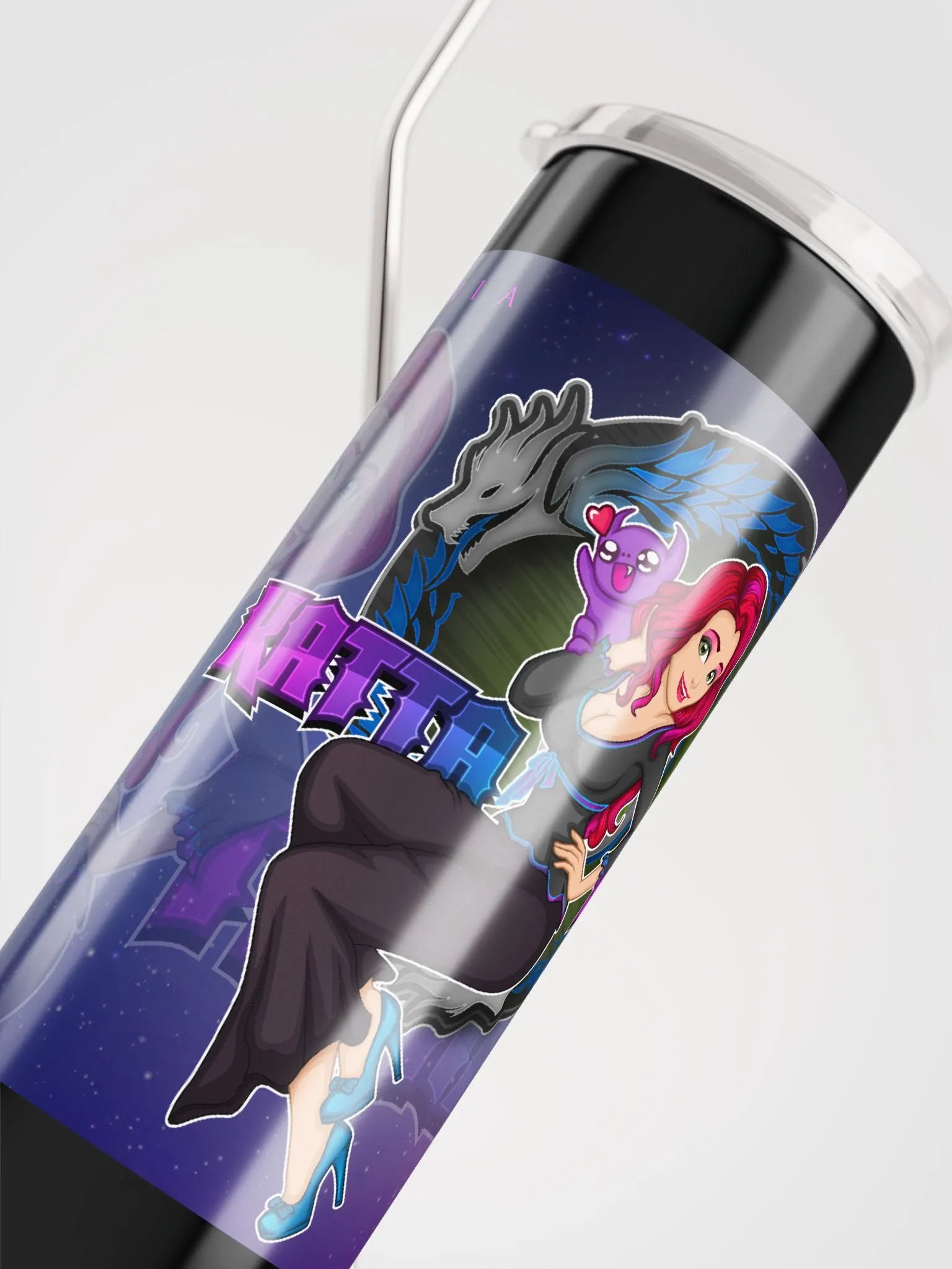 Stainless Steel Tumbler with Straw product image (9)