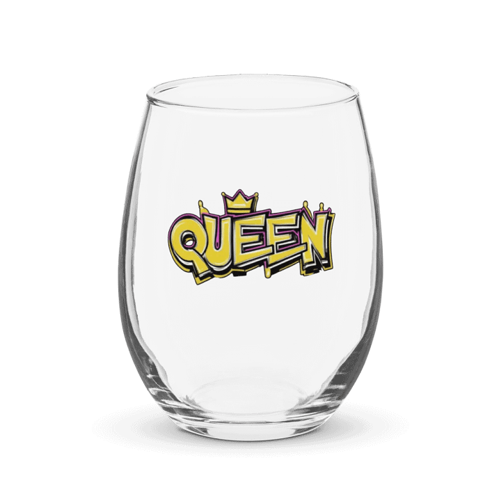 Royal Graffiti Stemless Wine Glass product image (1)