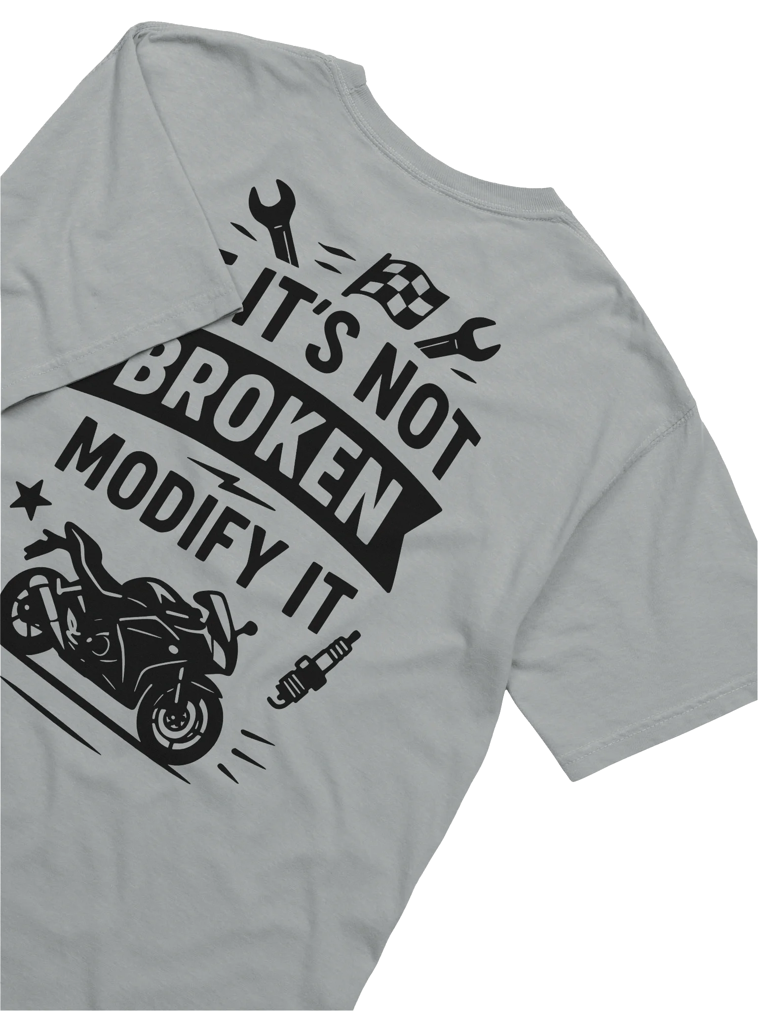 If Its Not Broken, Grey T-Shirt product image (6)