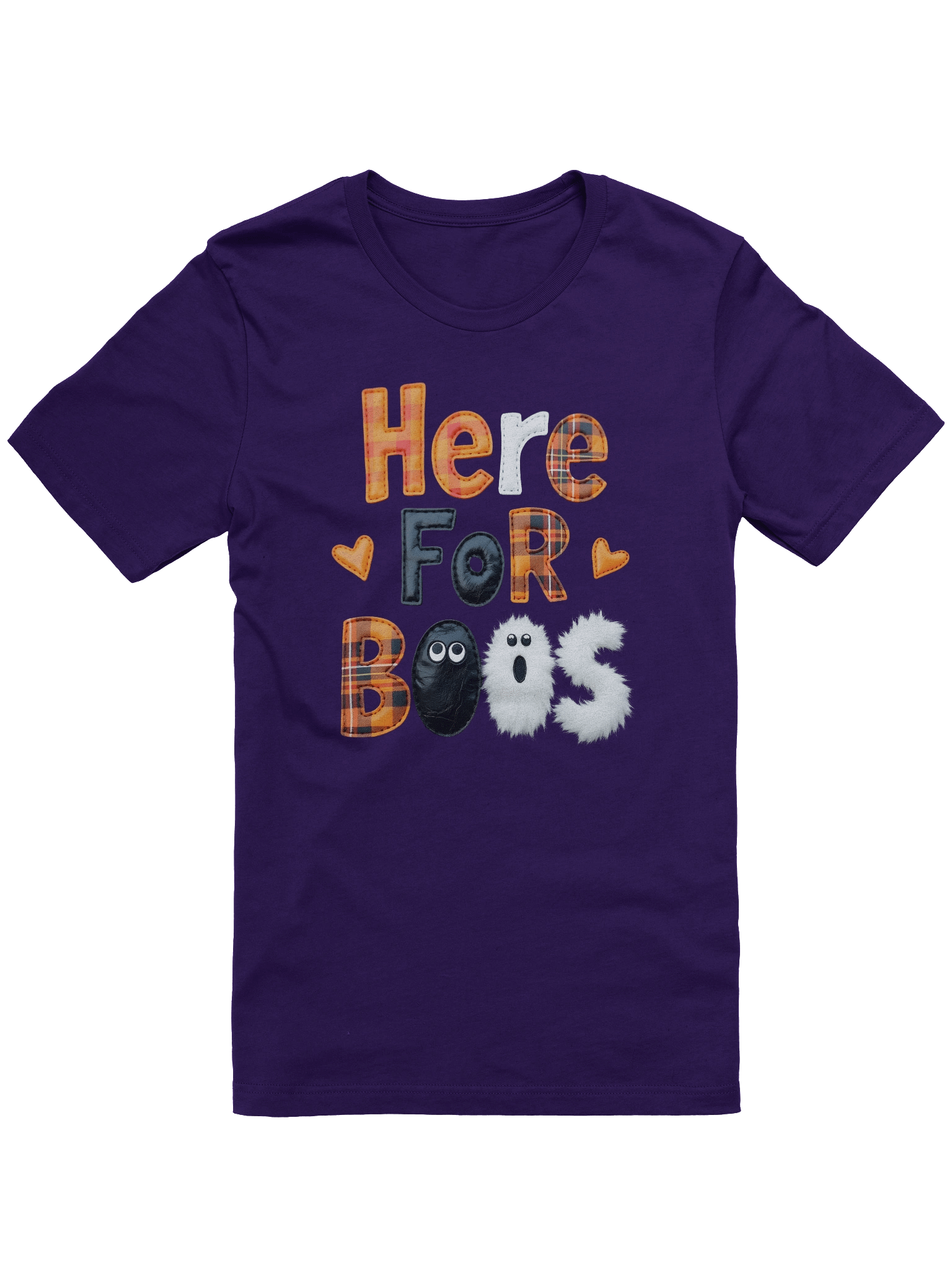Boo-tiful Plaid Ghost T-Shirt product image (4)