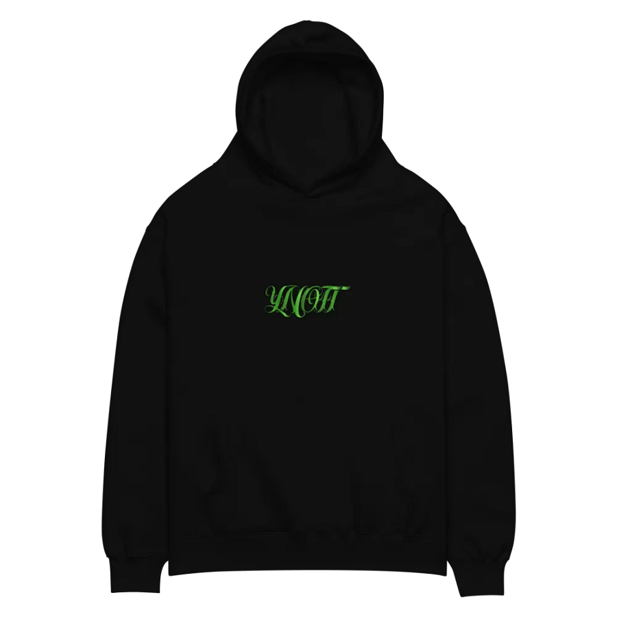 Gradient Typography Hoodie - Smaragd Green product image (2)