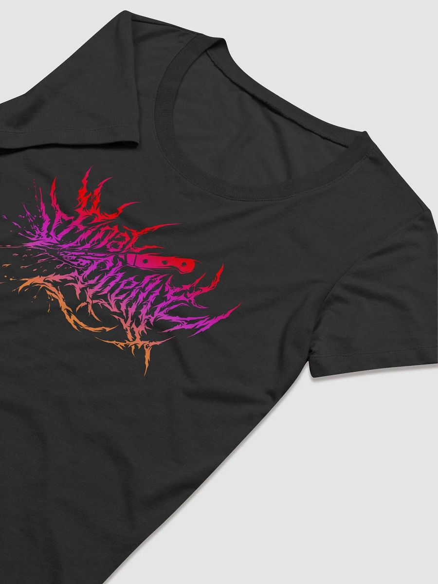 Keep It Metal Pink Blend Logo Womens Triblend Printed Tee product image (3)