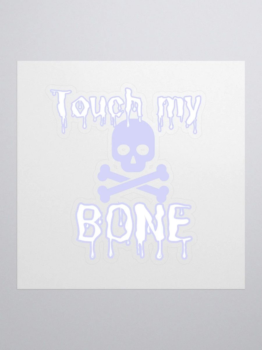 Touch My Bone, Sticker, Blue product image (1)