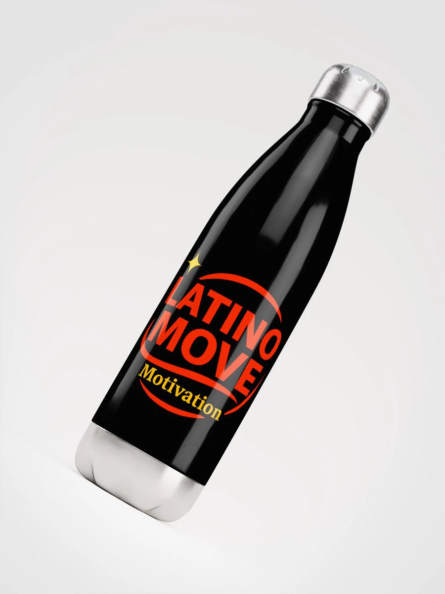 Latino Move Water Bottle Black product image (4)