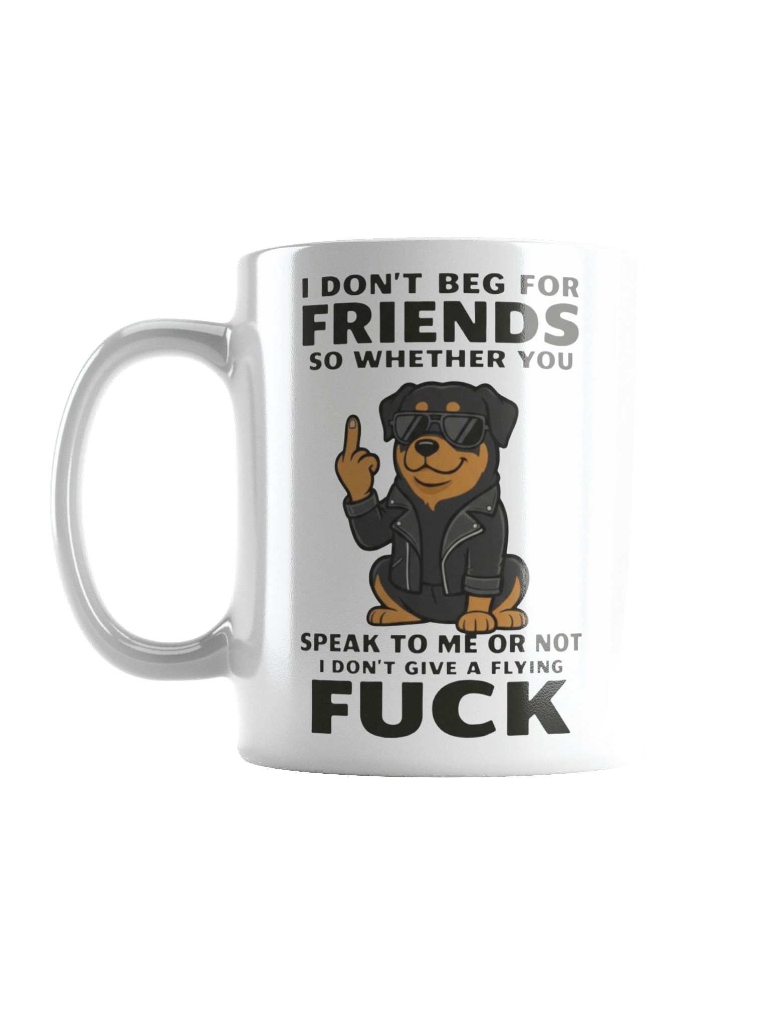 Rottweiler Speak to me or not - Mug product image (2)