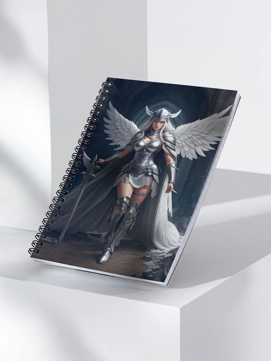A Beautiful Valkyrie Spiral Notebook product image (3)