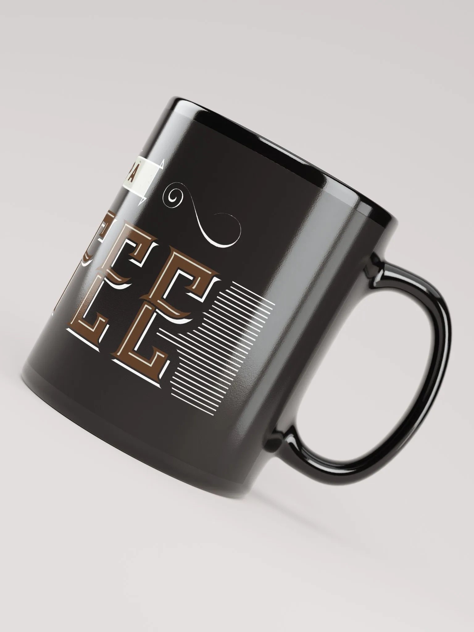 Cuppa Cawfee Black Mug product image (8)