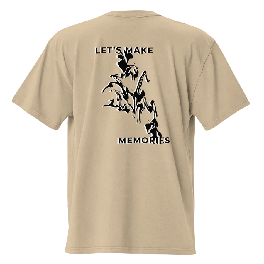 Let's Make Memories Oversized Premium Tee V2 product image (12)