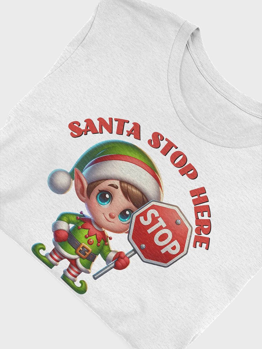 Santa Stop Here T-Shirt product image (20)
