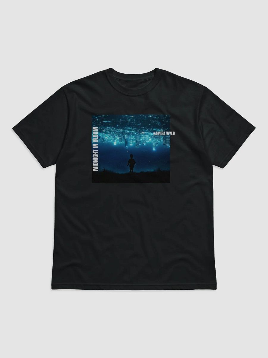 MIDNIGHT IN BLOOM (UNISEX) Organic cotton (Black) product image (2)