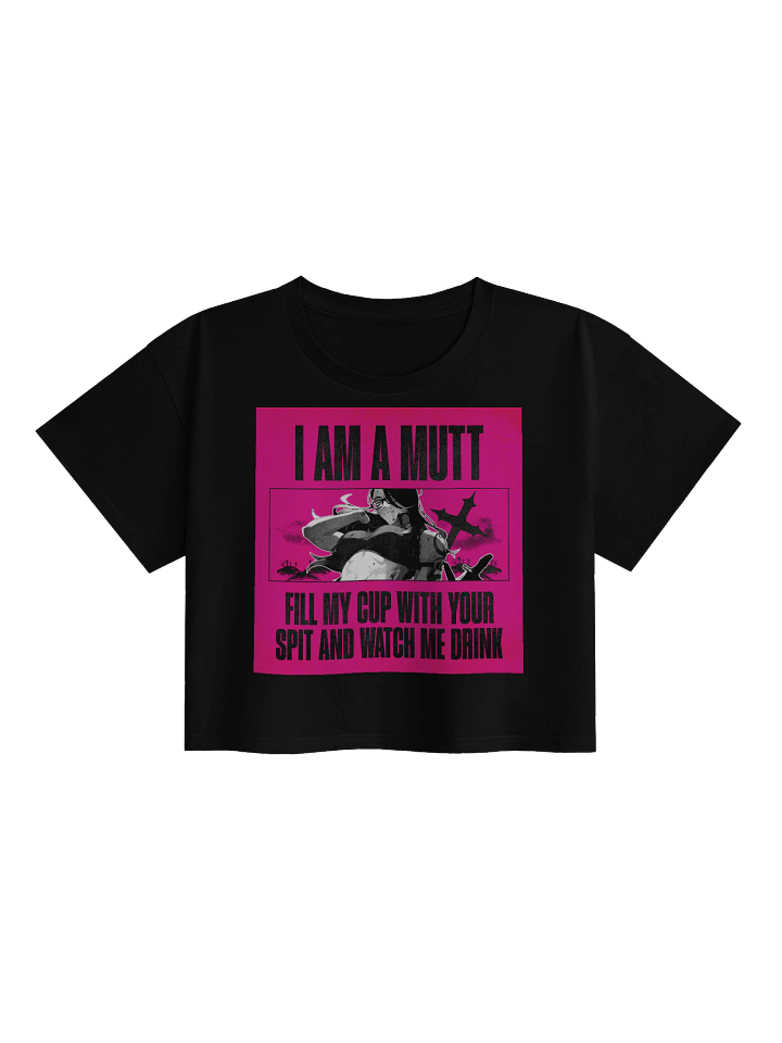 I Am a Mutt Crop Top product image (9)