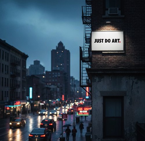 Just do art. 

#art #artist #create #paint #music #dance #creator #fashion #justdoit #nike