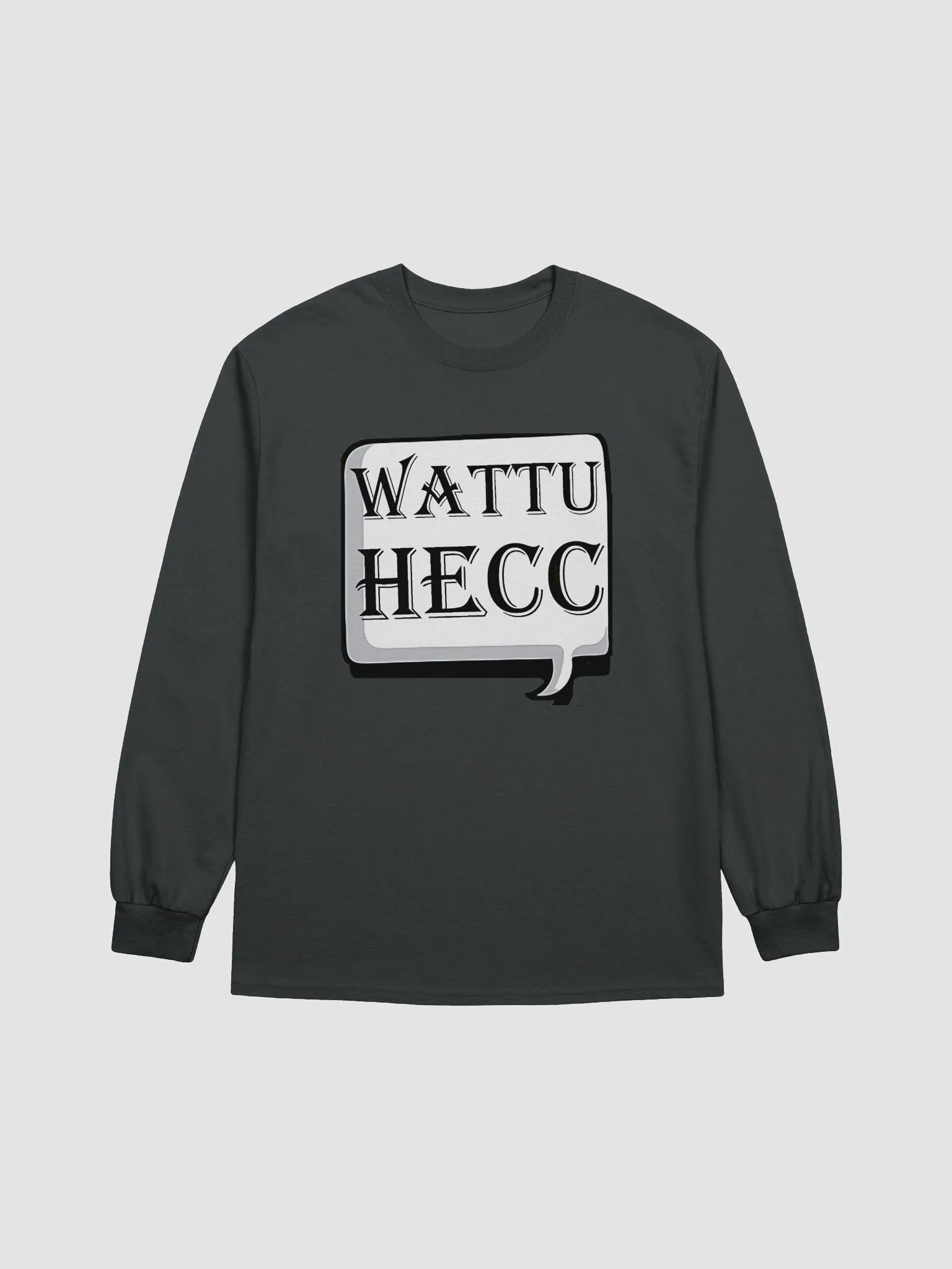 wattuhecc Gildan Ultra Cotton Long Sleeve T-Shirt product image (3)