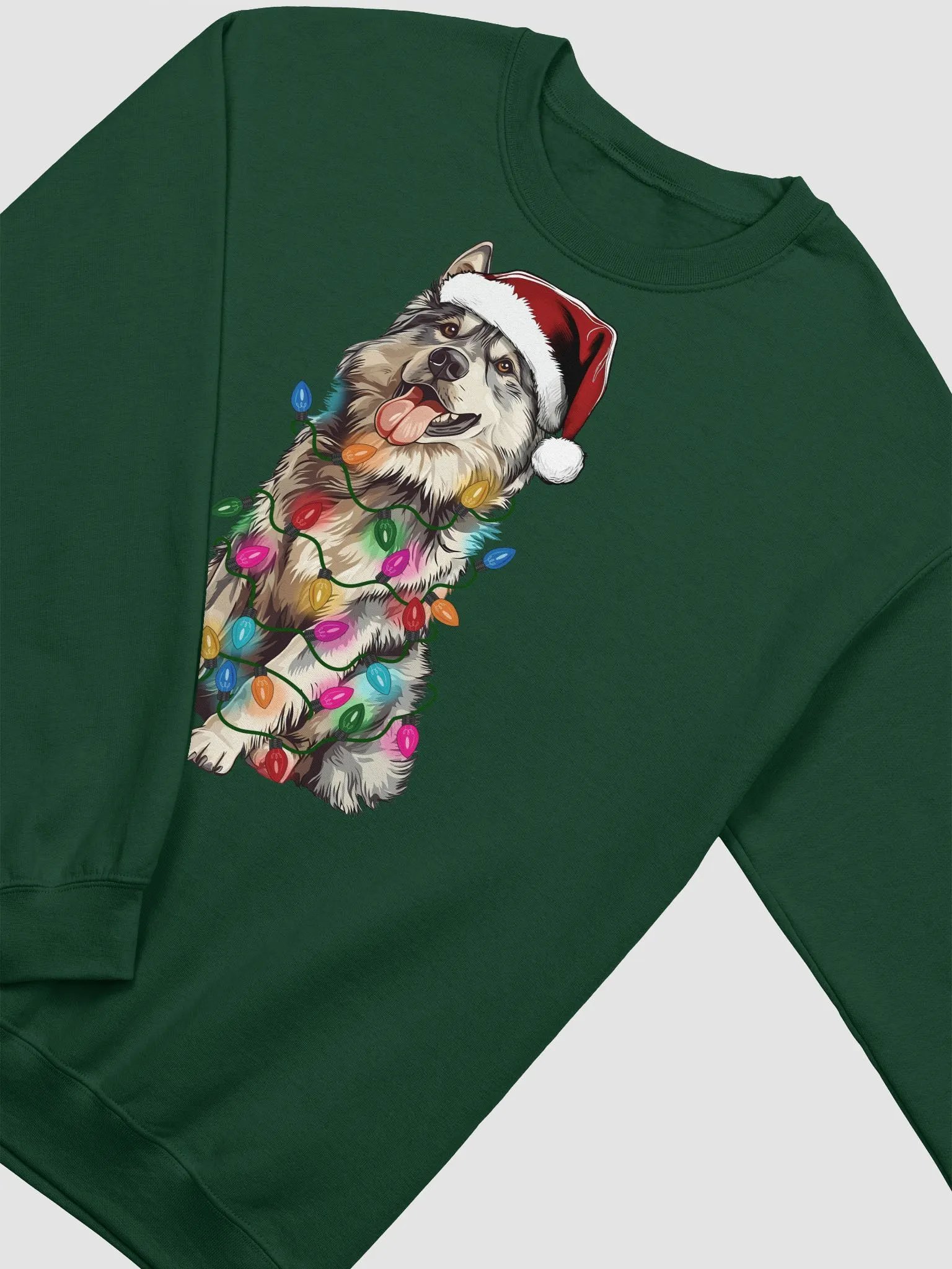 Funny Alaskan Malamute Christmas Sweatshirt product image (9)