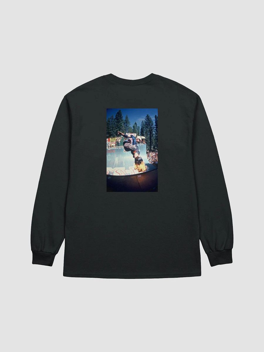 Lance Mountain 1985 Tahoe | Long Sleeve Crew Shirt (Dark) product image (2)