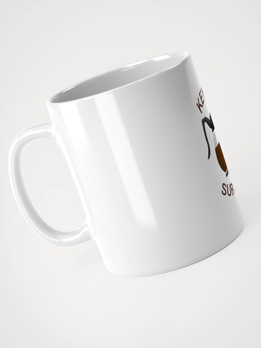 KEY TO SURVIVAL - Glossy Coffee Mug product image (4)