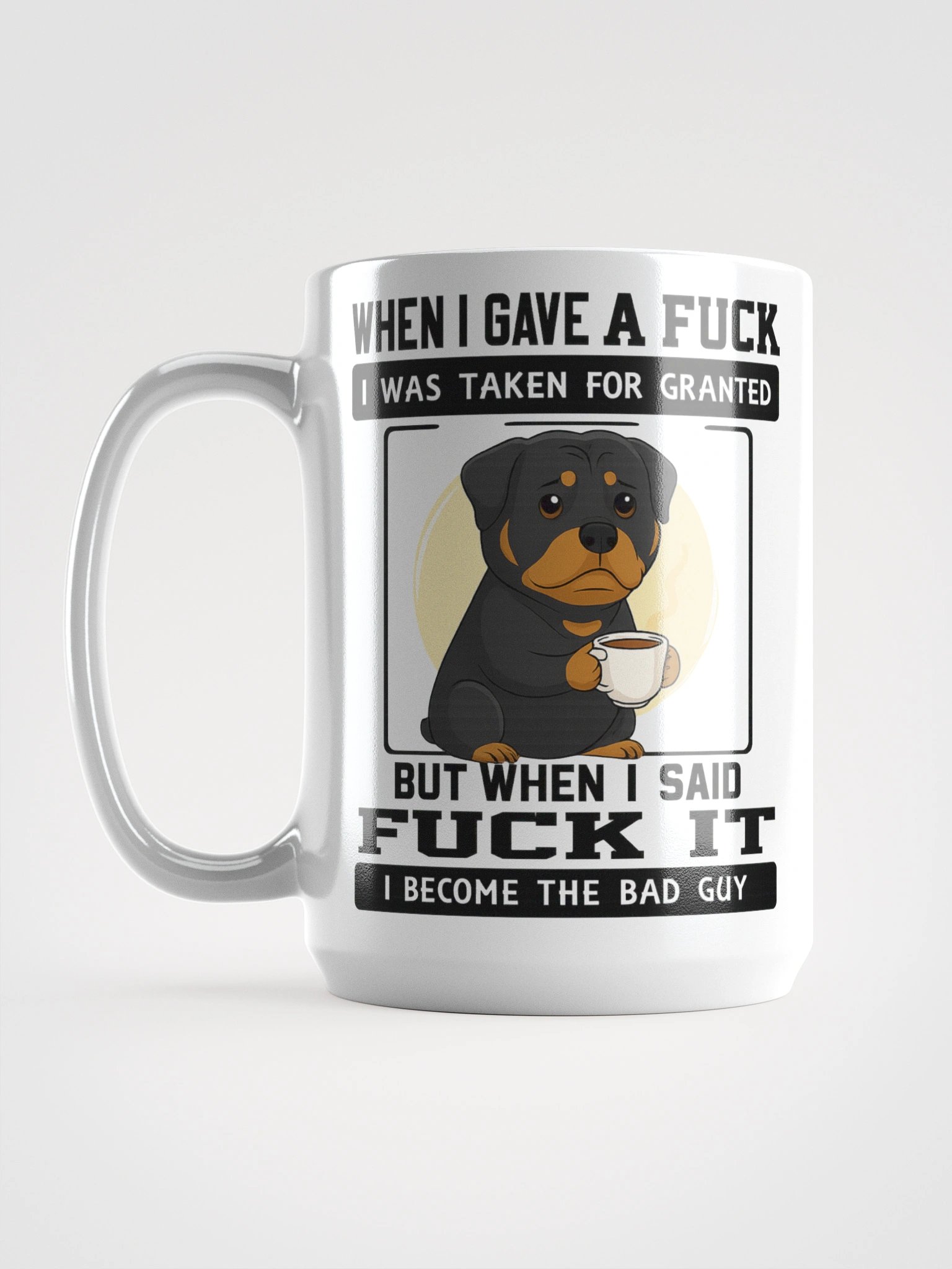 Sarcastic Rottweiler Coffee Mug product image (1)