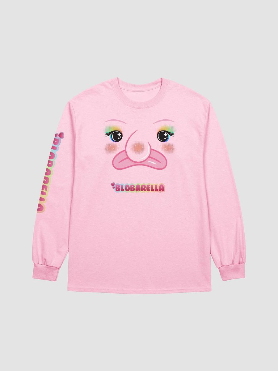 Blobarella Face Gildan Long Sleeve Tee product image (1)