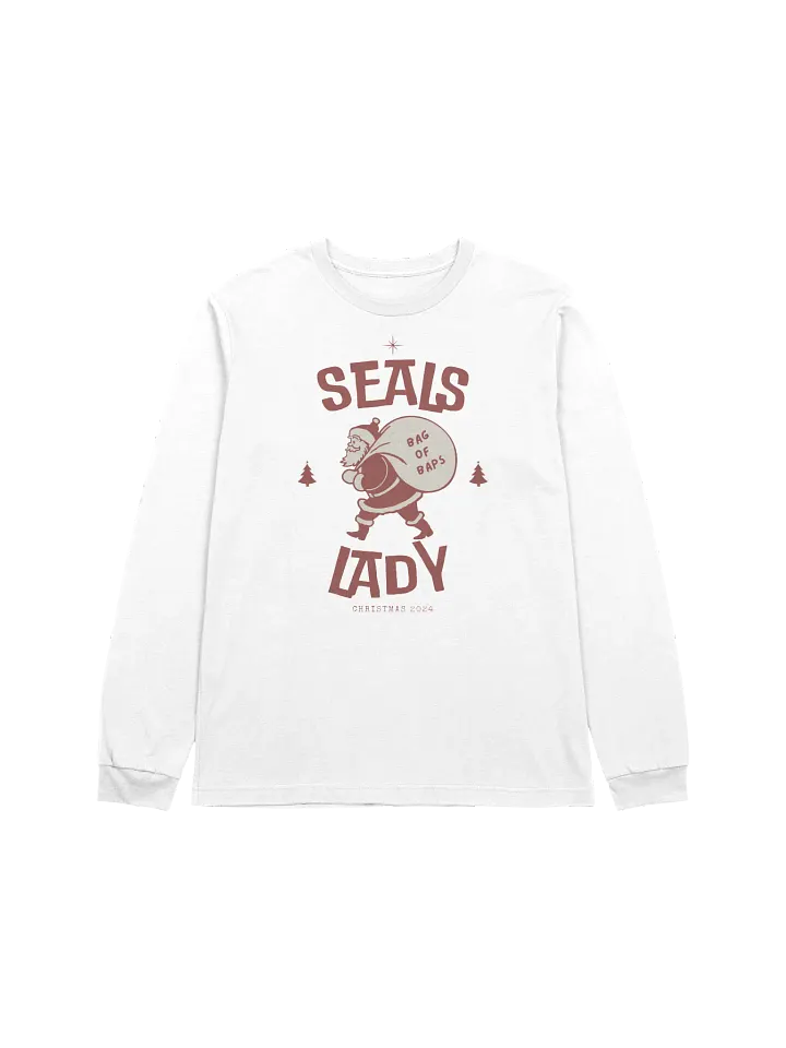 Santa's Bag of Baps - Red - Long Sleeve product image (1)