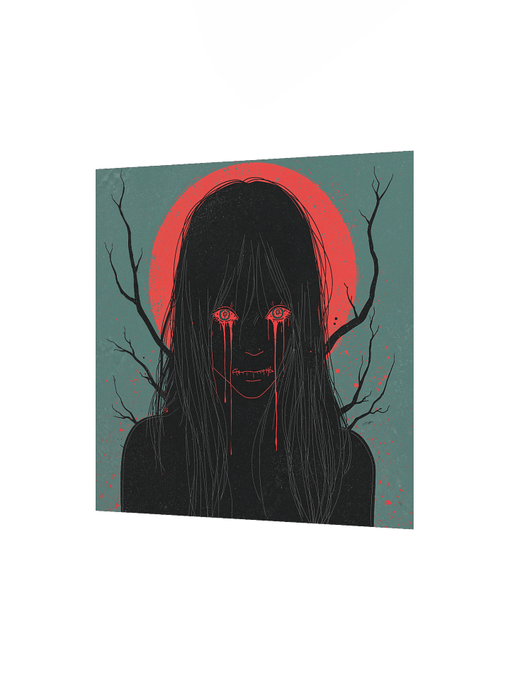 Crimson Silence Matte Poster product image (7)