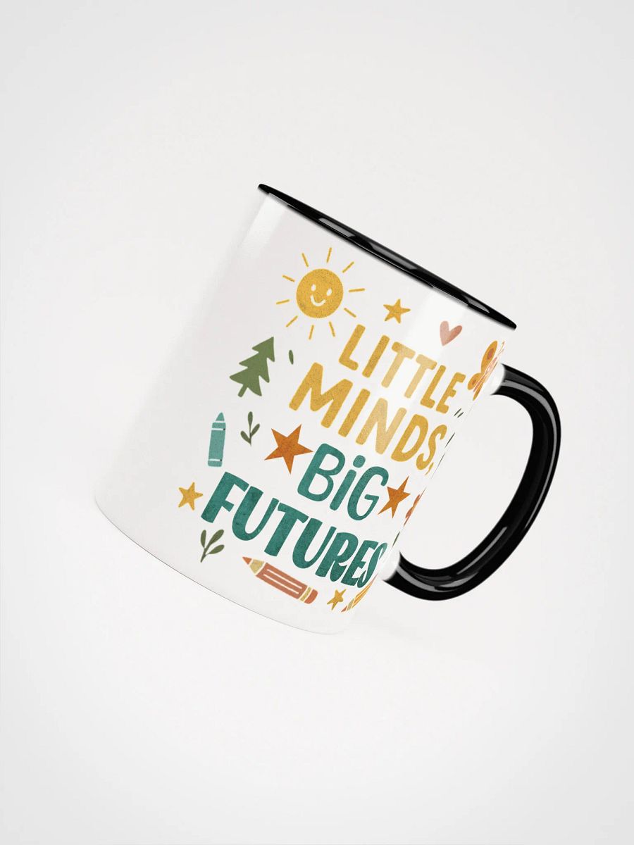 Little Minds Big Futures Mug – Bright Retro Teacher Coffee Cup product image (47)