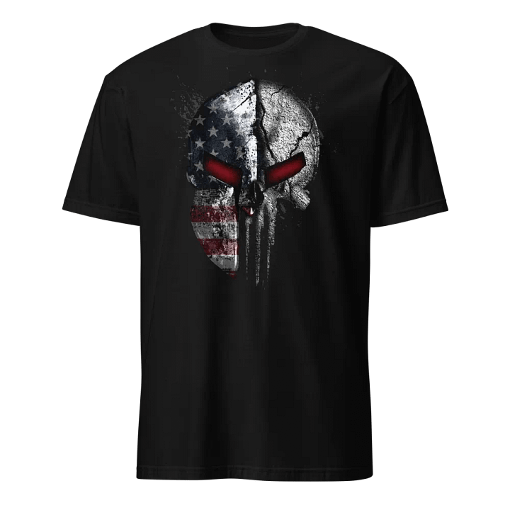 American Flag Skull Spartan product image (1)