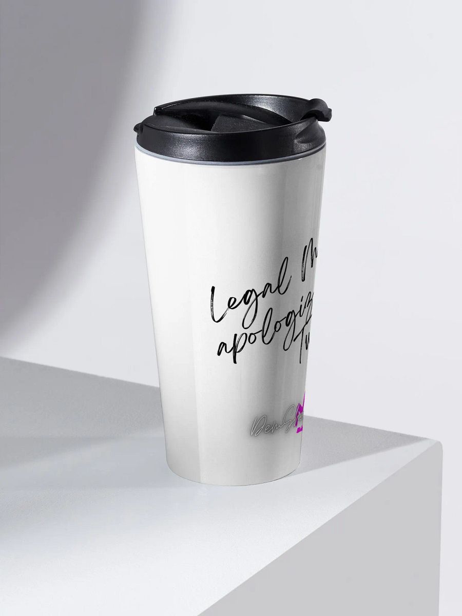 Legal Made Me Travel Mug product image (2)