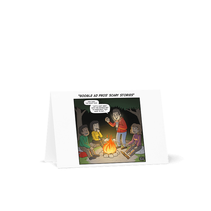 "Google Ad pros' scary stories" card product image (1)