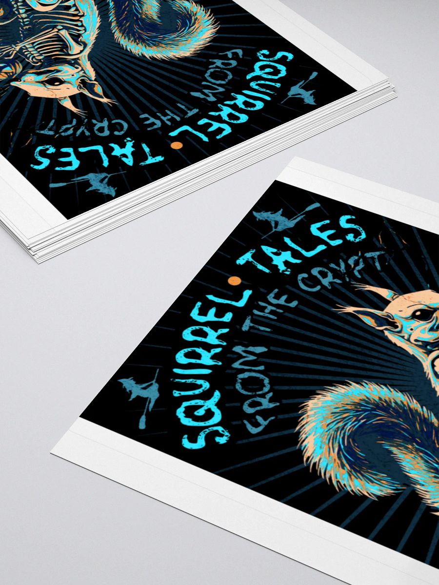 Cryptic Squirrel Kiss Cut Stickers product image (10)