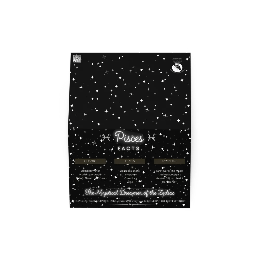 Pisces, Attributes , Greeting Card product image (2)
