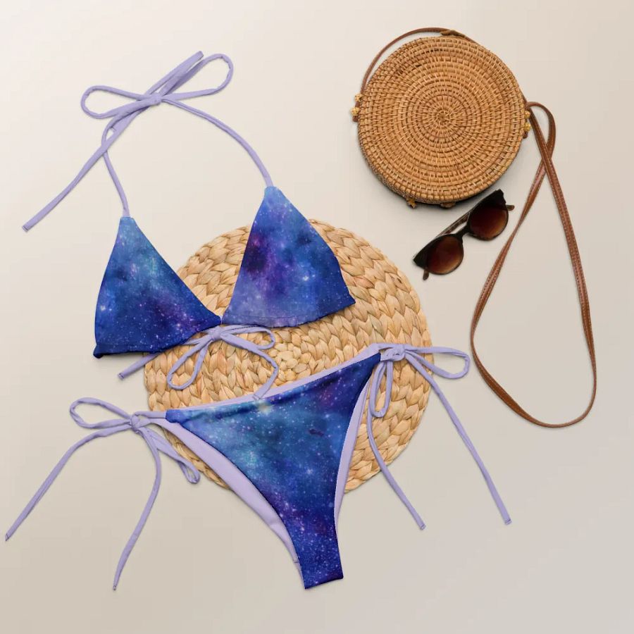 Galaxy string bikini {wisteria} product image (8)