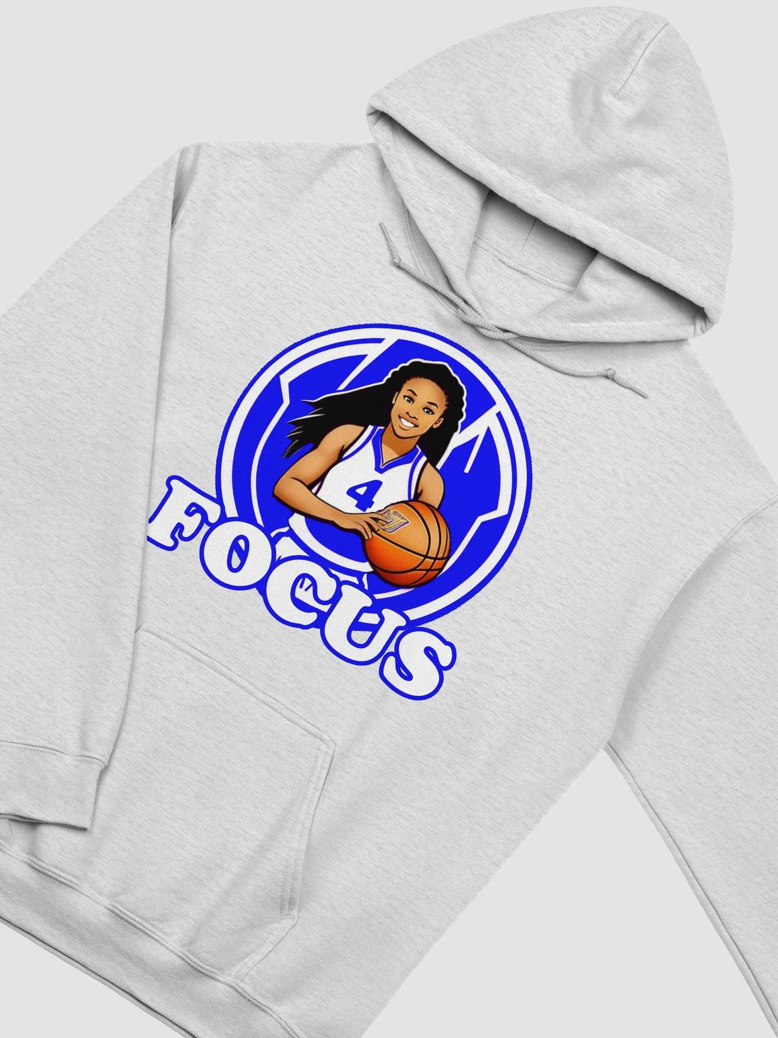 Novelty Ball Girls FOCUS Hoodie (Blue) product image (33)