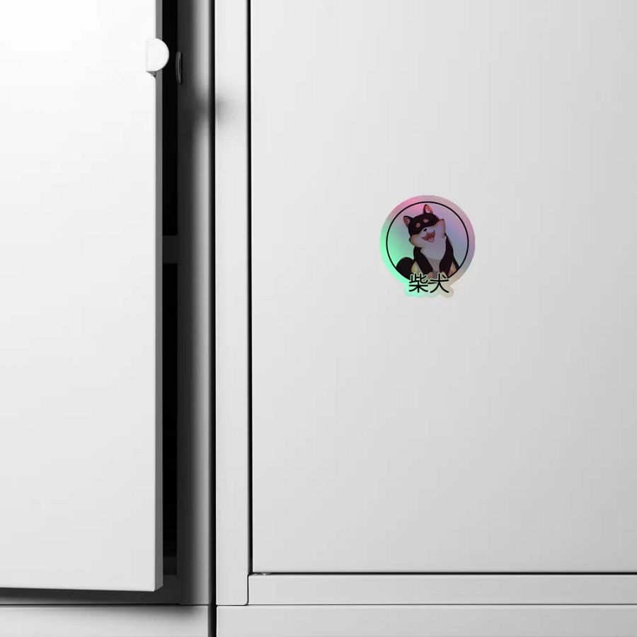 SHIBA HAPPY STICKER product image (6)